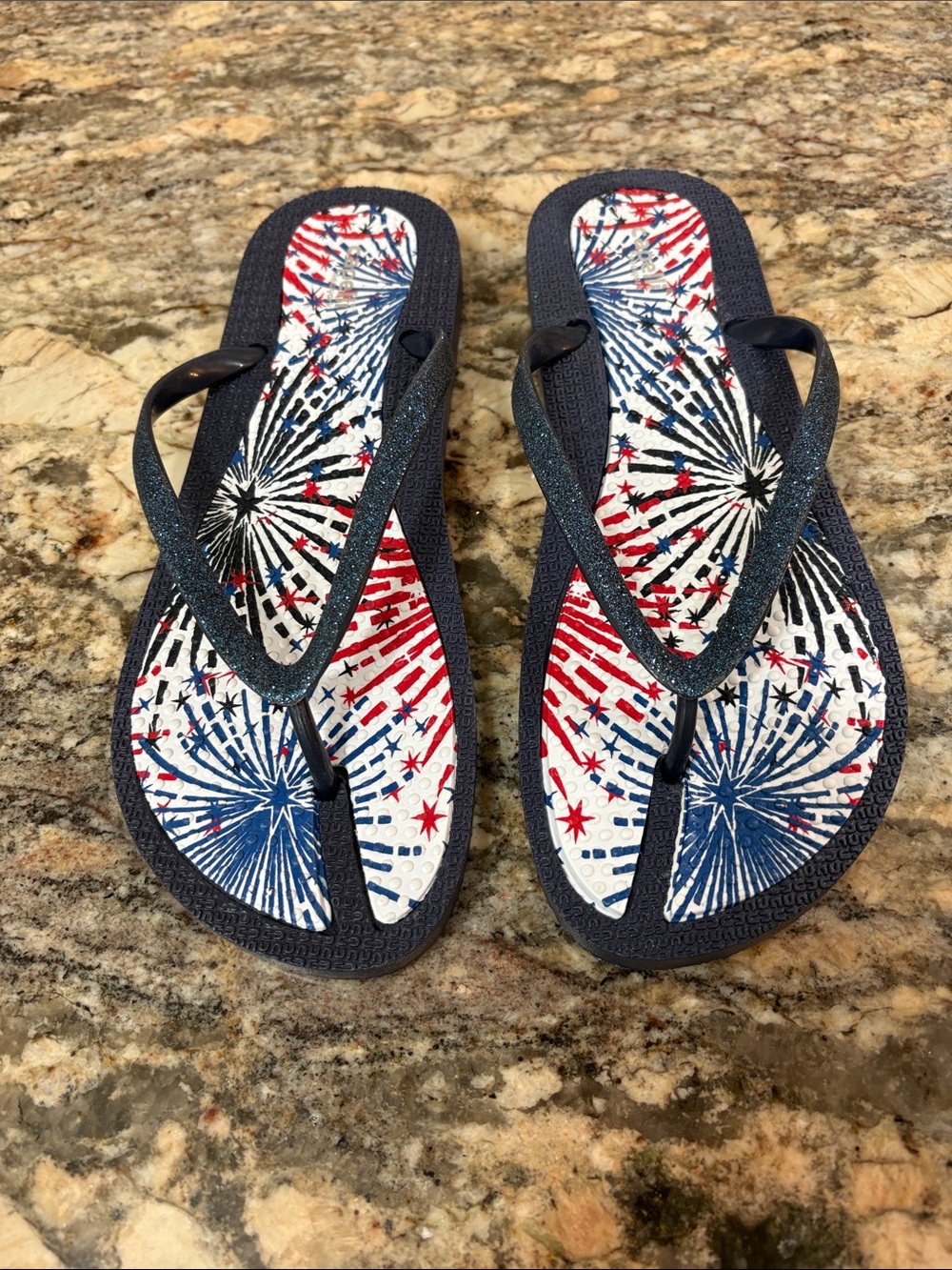 NWOT Women’s 🇺🇸 American Flip Flops